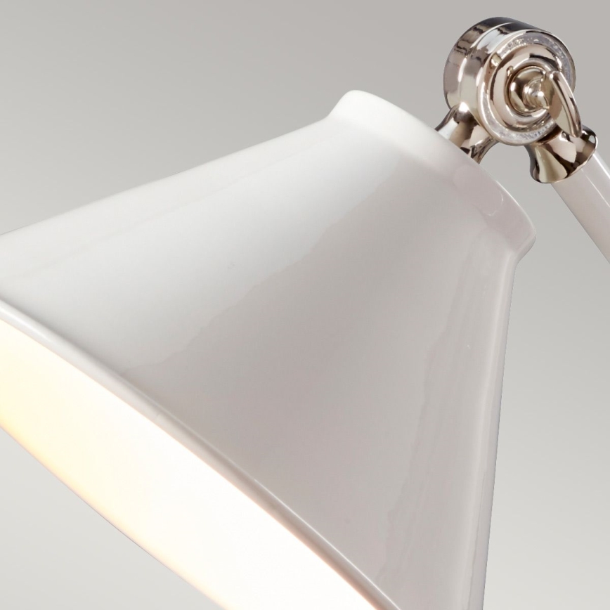 Elstead - Lampe de table PROVENCE ELEMENT 1xE27/60W/230V blanc