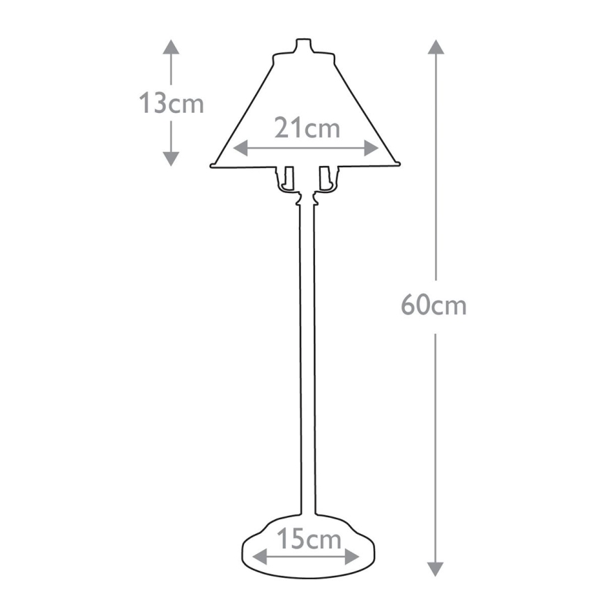 Elstead PV-SL-AB - Lampada da tavolo a LED PROVENZA 1xE14/4W/230V