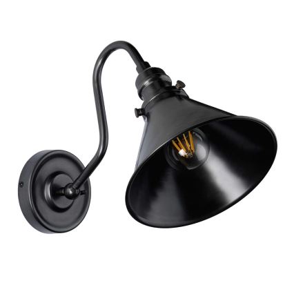 Elstead - Applique murale PROVENCE 1xE27/60W/230V noir