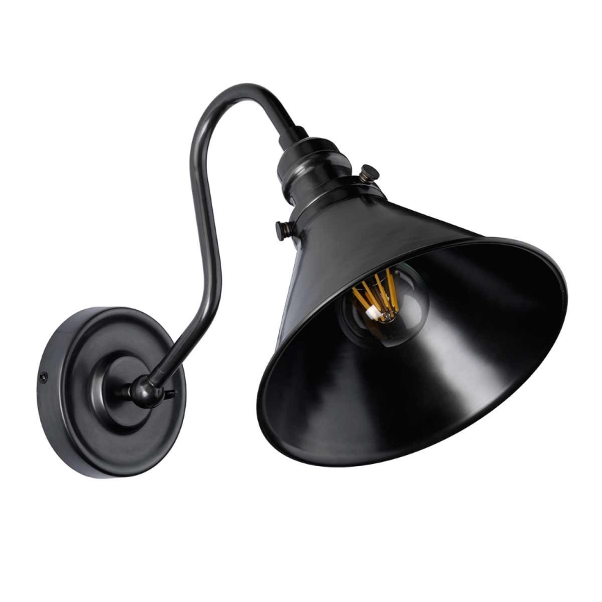 Elstead - Applique murale PROVENCE 1xE27/60W/230V noir