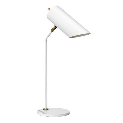 Elstead QUINTO-TL-WAB - Lampada da tavolo QUINTO 1xE27/8W/230V bianco