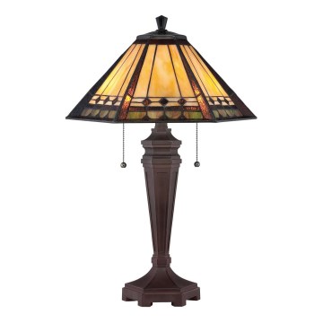 Elstead QZ-ARDEN-TL - Lampada da tavolo ALCOTT 2xE27/60W/230V