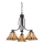 Elstead QZ-ASHEVILLE3 - Suspension sur chaîne ASHEVILLE 3xE27/60W/230V
