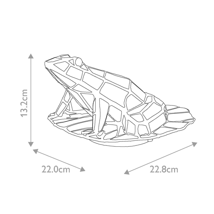 Elstead QZ-FROG-TL - Lampada decorativa LED TIFFANY 1xG9/3W/12/230V rana