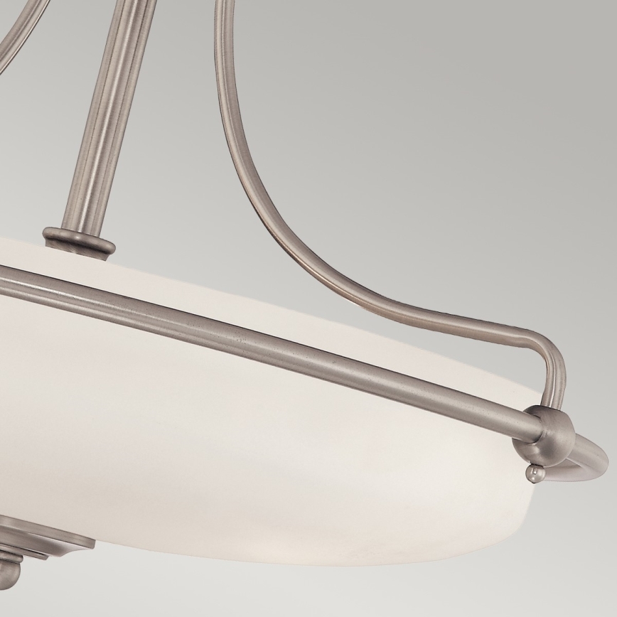 Elstead - Lampadario a plafone GRIFFIN 4xE27/100W/230V cromo opaco