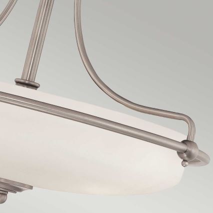 Elstead - Lampadario a plafone GRIFFIN 3xE27/100W/230V cromo opaco