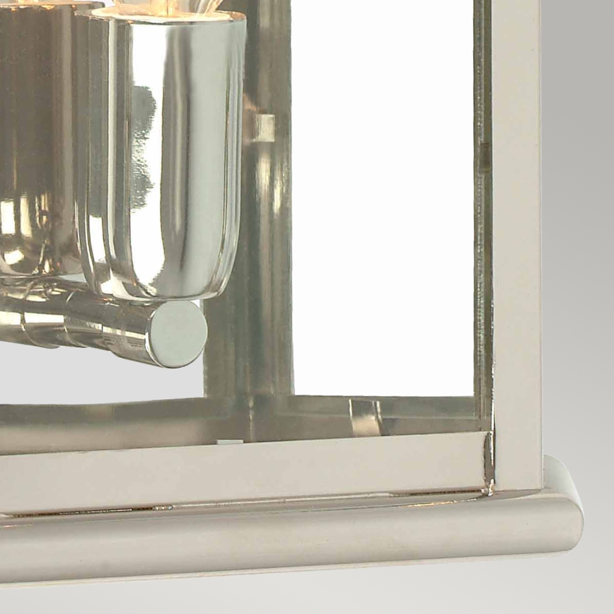Elstead - Outdoor-Wandleuchte ST MARTINS 1xE27/100W/230V IP44 glänzendes Chrom
