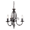 Elstead - Suspension chaîne ARTISAN 3xE14/60W/230V