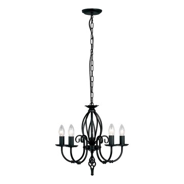 Elstead - Suspension chaîne ARTISAN 5xE14/60W/230V
