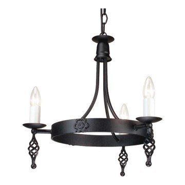 Elstead - Suspension chaîne BELFRY 3xE14/60W/230V