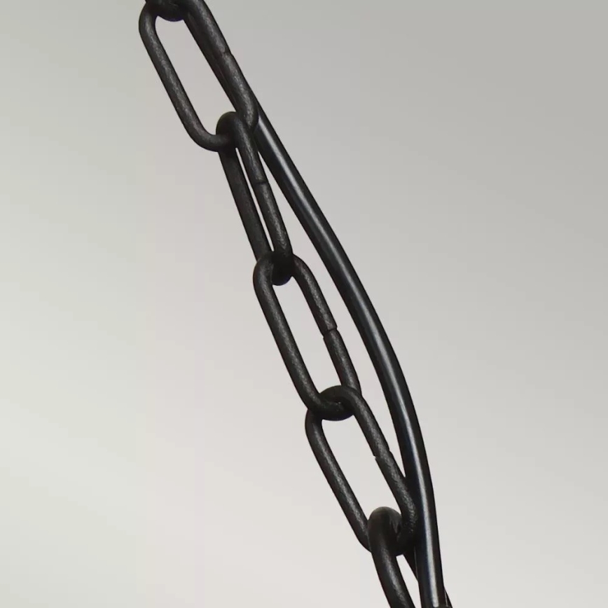 Elstead - Suspension filaire d'extérieur KLAMPENBORG 1xE27/60W/230V IP44