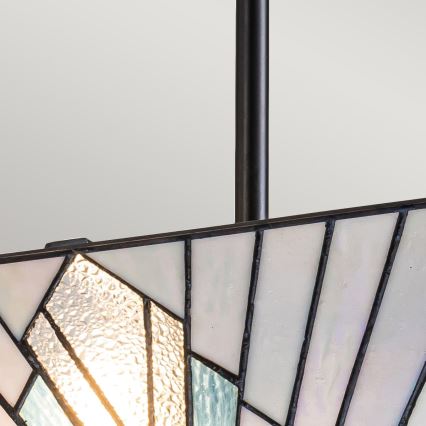 Elstead - Lampadario a sospensione con supporto rigido ALDERLEY 2xE27/60W/230V