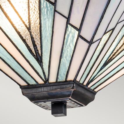 Elstead - Suspension-barre ALDERLEY 2xE27/60W/230V