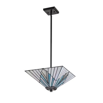 Elstead - Suspension-barre ALDERLEY 2xE27/60W/230V