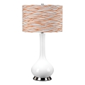 Elstead - Tischlampe MILO 1xE27/60W/230V weiß/orange