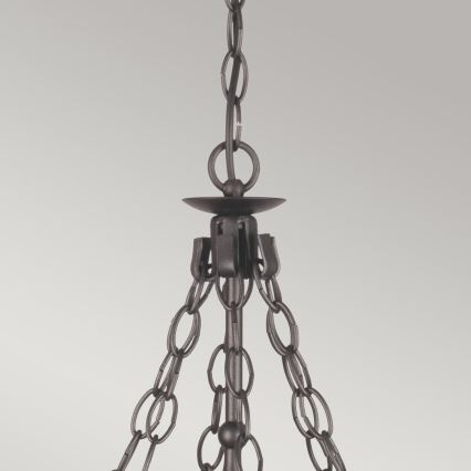 Elstead - Lampadario a sospensione con catena WARWICK 6xE14/60W/230V