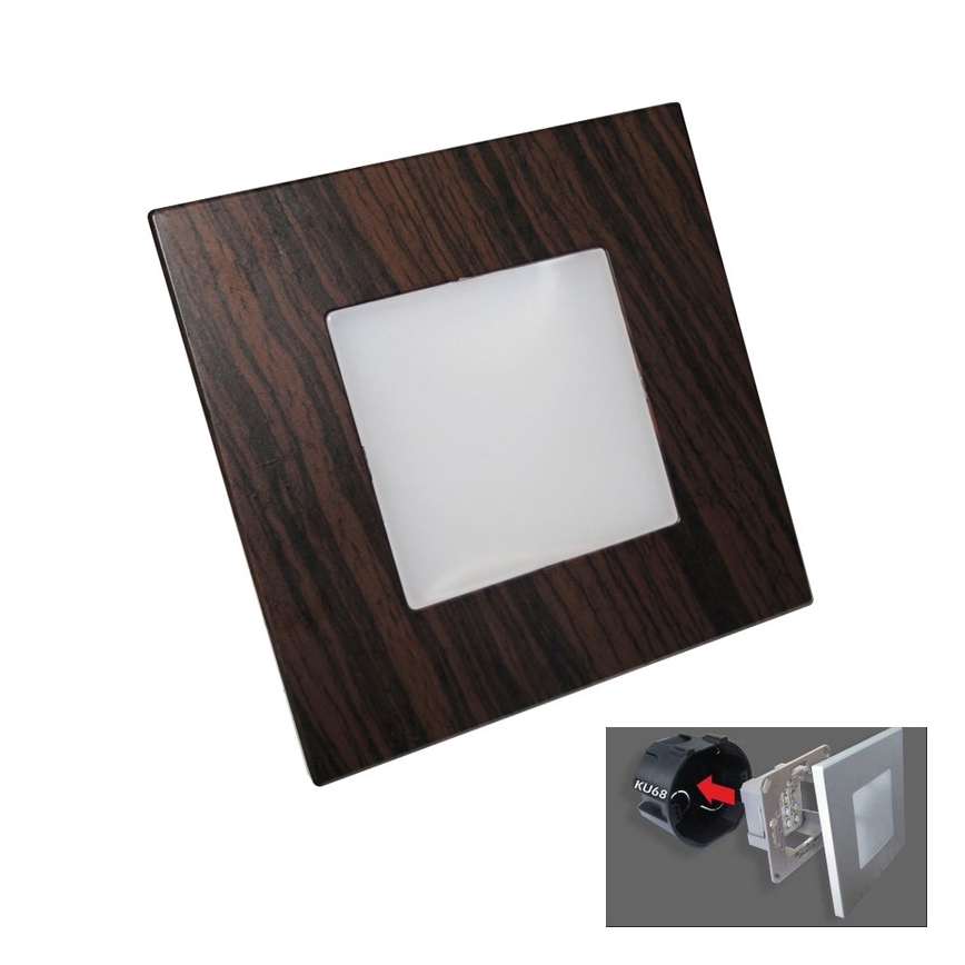 Emithor 48306 - Lampada LED di orientamento STEP LIGHT 16xLED/1W/230V