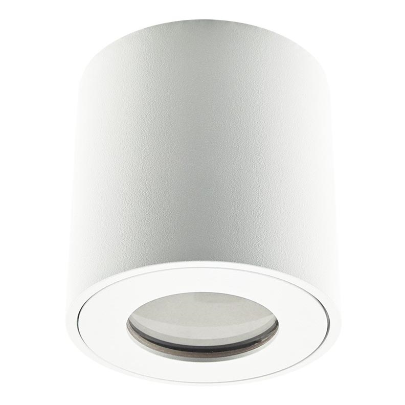 Emithor 48620 - Luce Spot da bagno ALMAN 1xGU10/35W/230V IP44 arrotondato bianco