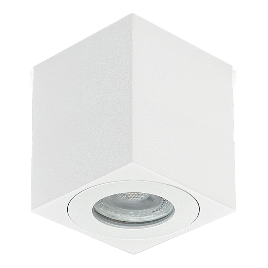 Emithor 48622 - Spot salle de bain ALUX 1xGU10/35W/230V IP44 carré blanc