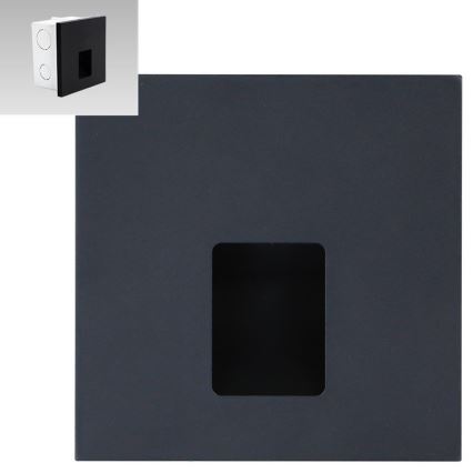 Emithor 70425 - Éclairage d'escalier VIX LED/1W/230V 4000K noir