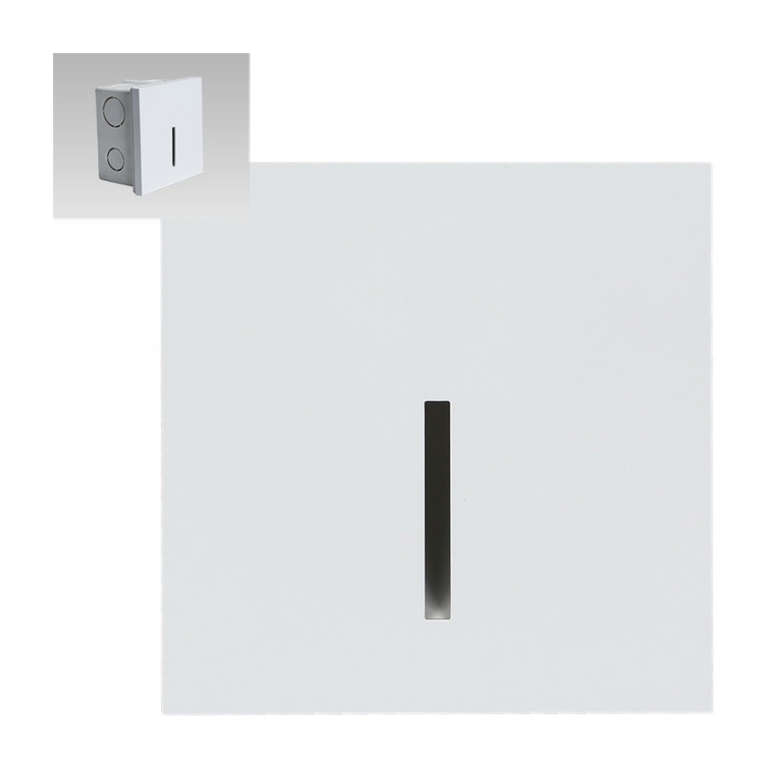 Emithor 70427 - LED-Treppenbeleuchtung LINE LED/1W/230V 4000K weiß