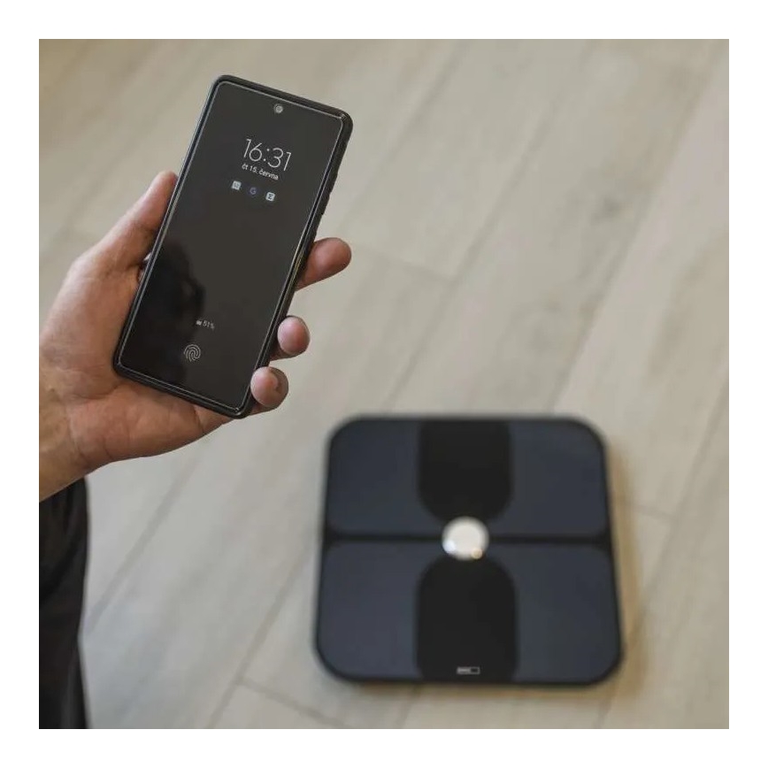 Bilancia personale smart GoSmart 3xAA Tuya