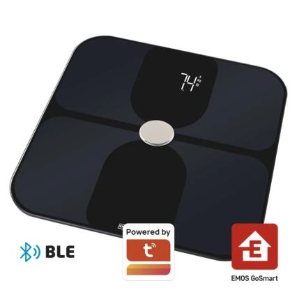 Bilancia personale smart GoSmart 3xAA Tuya