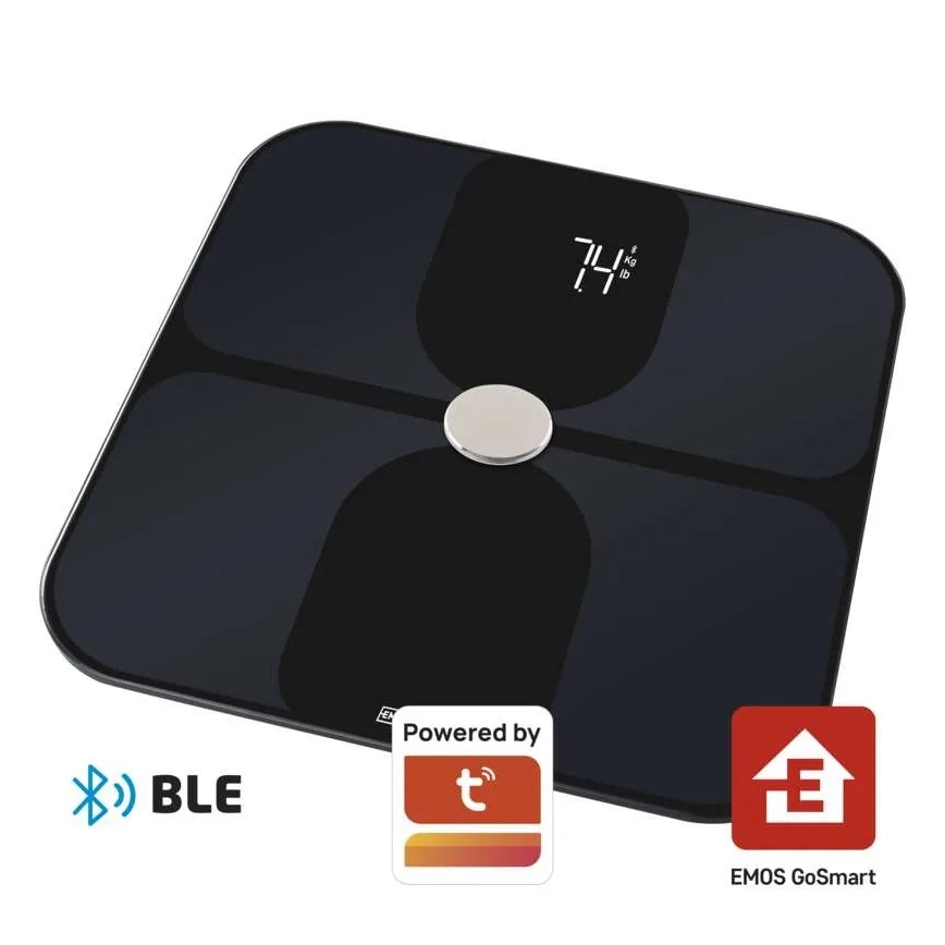 Bilancia personale smart GoSmart 3xAA Tuya