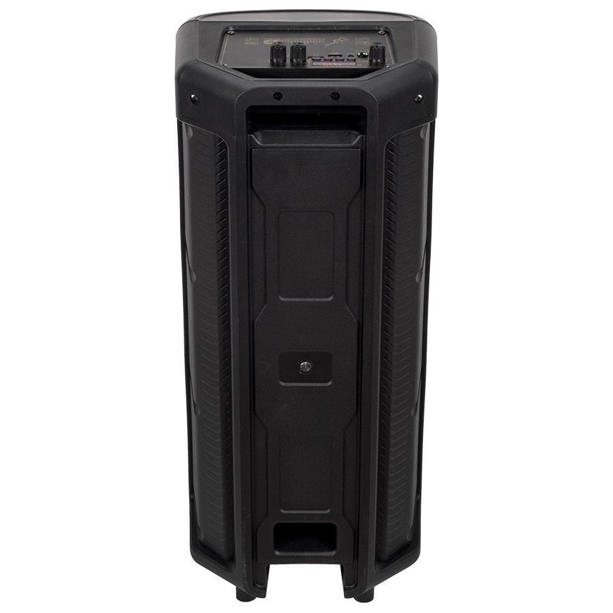 Enceinte rechargeable LED RGB avec un micro 600W/2400 mAh + télécommande