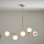 Endon 101347 - Deckenleuchte mit Stange OTIS 5xG9/3W/230V, goldfarben
