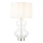 Endon 102676 - Dimmbare Tischlampe KELDA 1xE27/10W/230V weiß/mattchrom