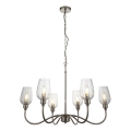 Endon 103315 - Kronleuchter mit Kette 6xE14/6W/230V glänzender Chrom