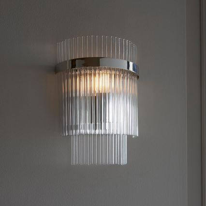 Endon 104114 - Applique MARIETTA 1xE14/6W/230V cromo lucido/limpido