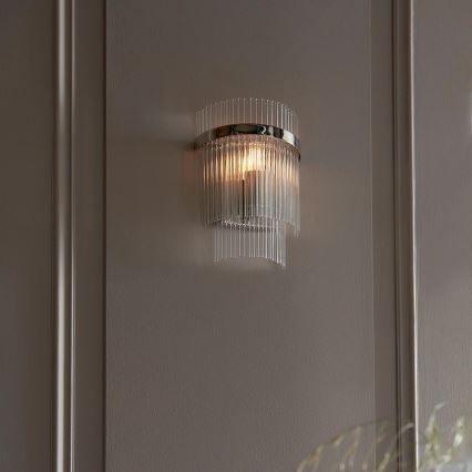 Endon 104114 - Applique MARIETTA 1xE14/6W/230V cromo lucido/limpido