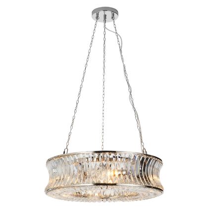 Endon 104528 - Suspension à chaîne 6xE14/6W/230V, finition chromée brillante