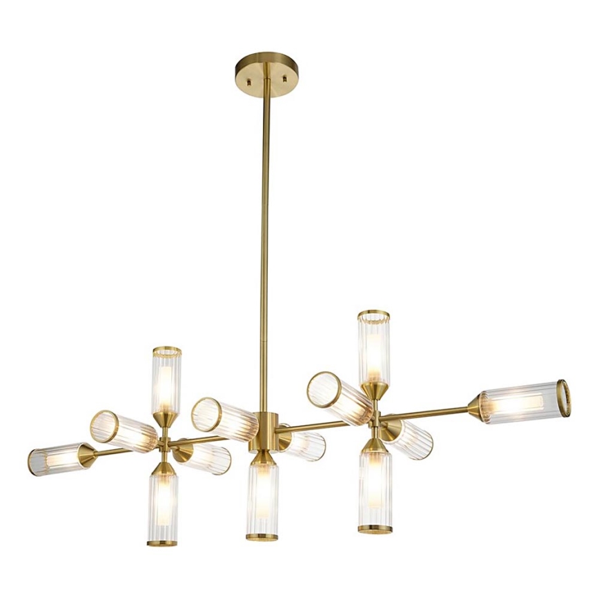 Endon 106259 - Suspension-barre TOUR 13xG9/3W/230V laiton