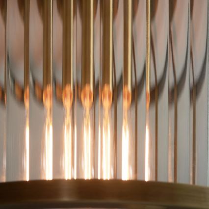 Endon 106265 - Plafoniera RIDGETON 1xE27/10W/230V ottone