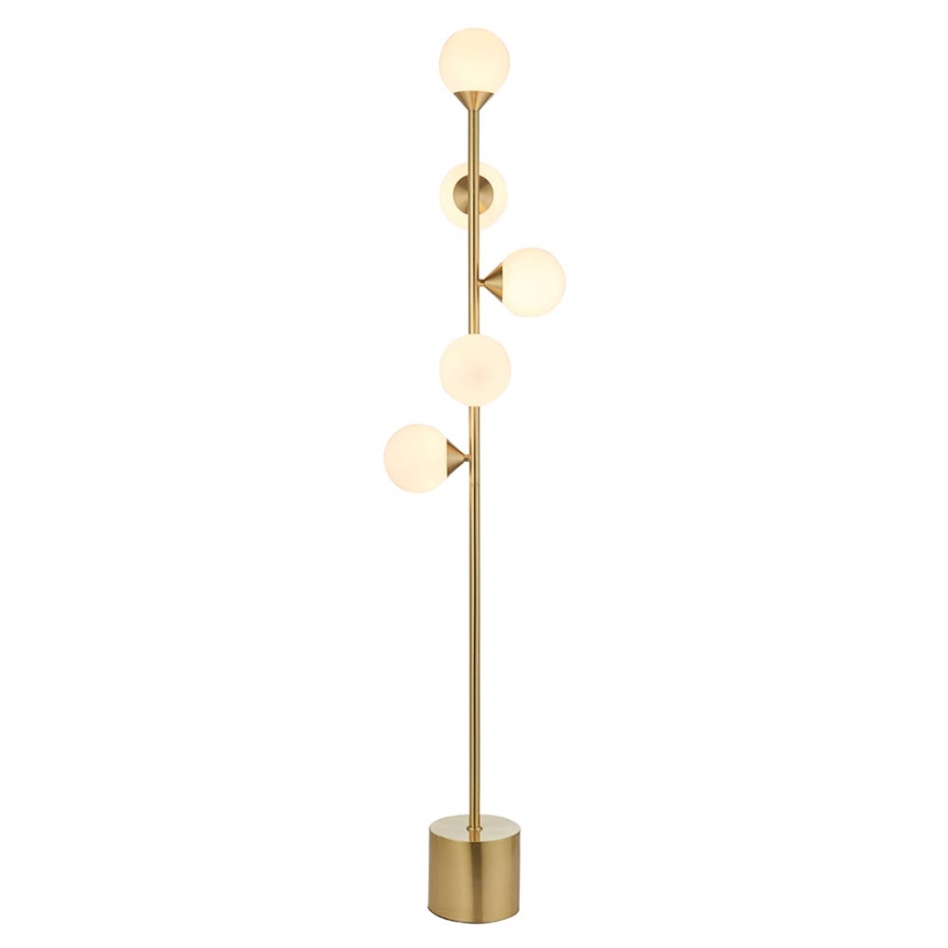 Endon 106756 - Stehleuchte OTIS 5xG9/3W/230V gold/weiß