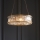 Endon 106811 - Lampadario a catena 6xE14/6W/230V, finitura oro