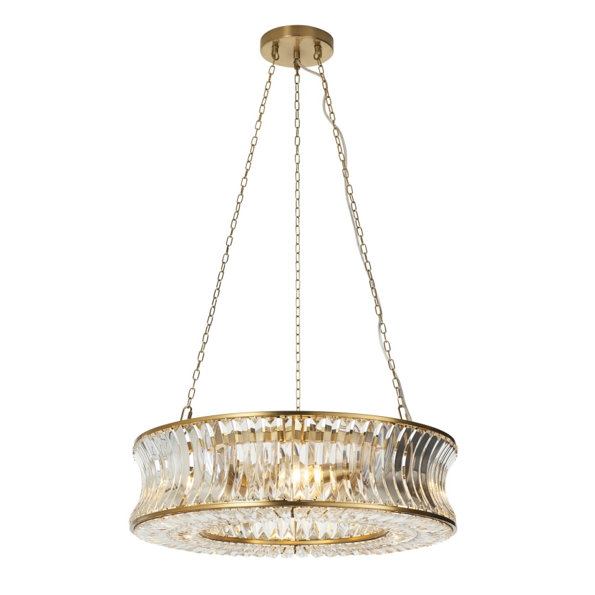 Endon 106811 - Lampadario a catena 6xE14/6W/230V, finitura oro