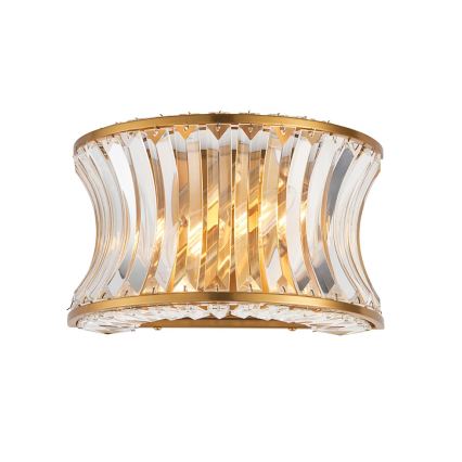 Endon 106812 - Wandleuchte 2xE14/7W/230V goldfarben