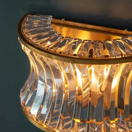 Endon 106812 - Wandleuchte 2xE14/7W/230V goldfarben