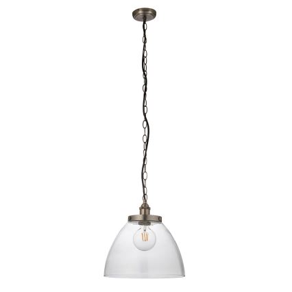 Endon 106896 - Lustre sur chaîne HANSEN 1xE27/10W/230V chrome mat