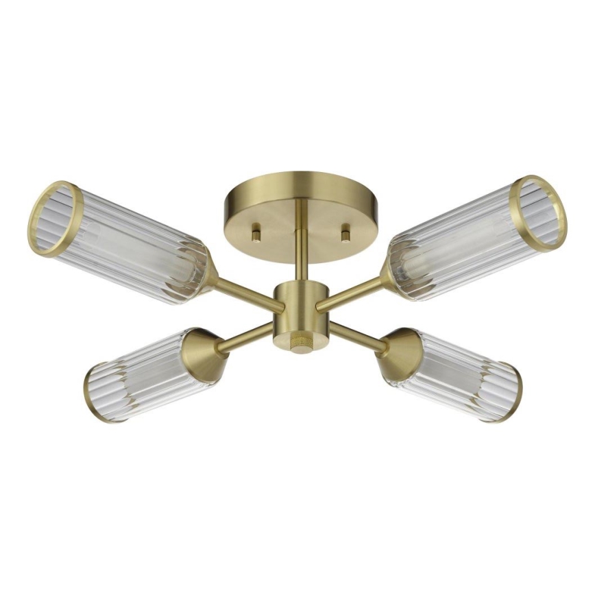 Endon 106946 - Lampadario a plafone TOUR 4xG9/3W/230V ottone