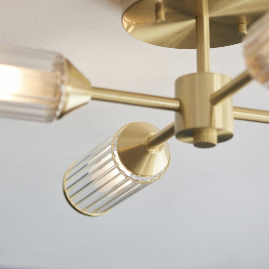 Endon 106946 - Lampadario a plafone TOUR 4xG9/3W/230V ottone