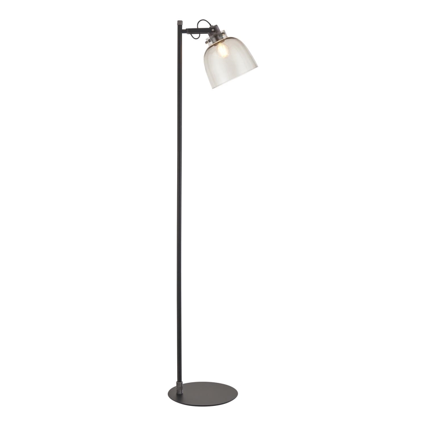 Endon 107013 - Lampada con piedistallo URBAN 1xE27/10W/230V nero/fumé