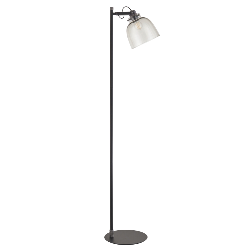 Endon 107013 - Lampada con piedistallo URBAN 1xE27/10W/230V nero/fumé