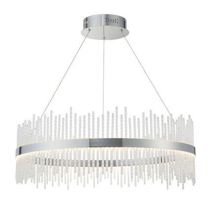 Endon 107108 - Suspension LED sur câble, 56W, 230V, 3000K, finition chromée brillante