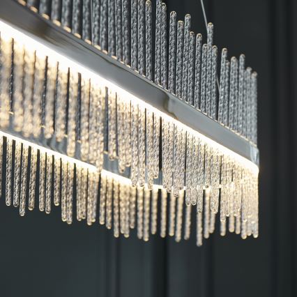 Endon 107109 - Suspension LED sur câble LED/47W/230V 3000K chrome brillant
