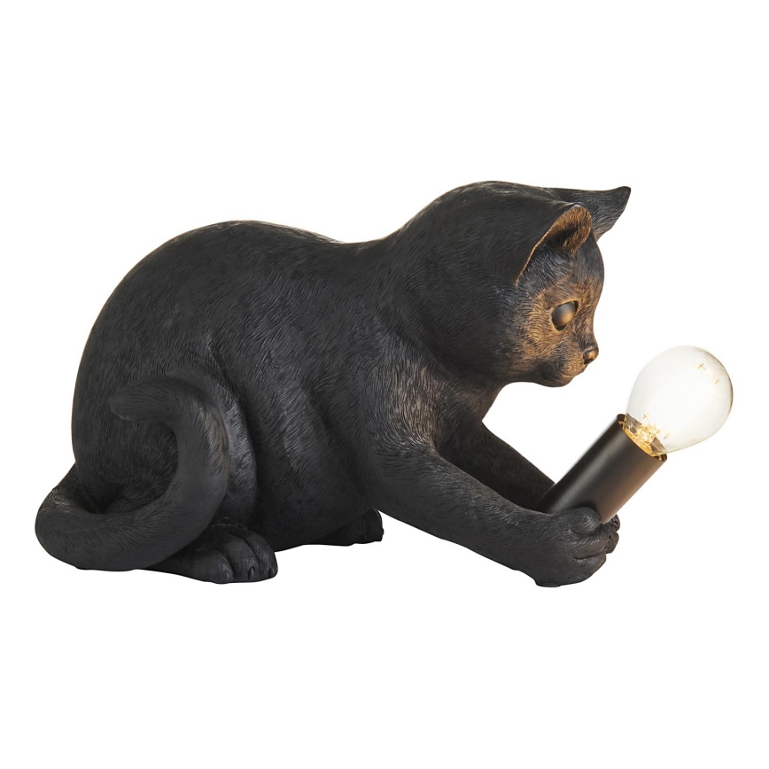 Endon 107390 - Lampada da tavolo KITTEN 1xE14/7W/230V nero